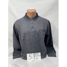 Фотография Свитер мужской SB2369 grey р.6XL-10XL "Sabihina" недорого оптом от прямого поставщика