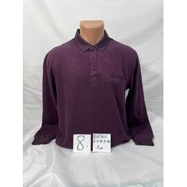Фотография Свитер мужской SB2370 wine р.6XL-10XL "Sabihina" недорого оптом от прямого поставщика