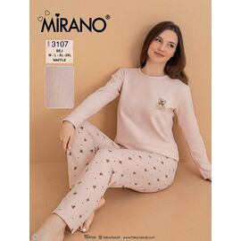 Піжама жіноча 3107 beige р.M-2XL "DONELLA" недорого оптом від прямого постачальника