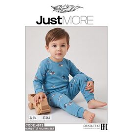 Фотография Пижама детская на мальчика 37262 l.blue р.1-4 "Disneyopt kids" недорого оптом от прямого поставщика