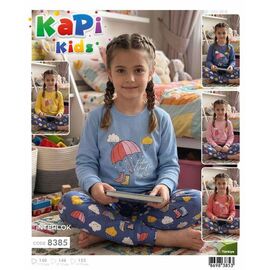 Фотография Пижама детская на девочку 8385 blue р.140-152 "Disneyopt kids" недорого оптом от прямого поставщика