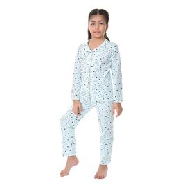 Фотография Пижама детская на девочку DK82 l.blue р.4-13 "Disneyopt kids" недорого оптом от прямого поставщика