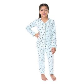 Фотография Пижама детская на девочку DK84 l.blue р.4-13 "Disneyopt kids" недорого оптом от прямого поставщика