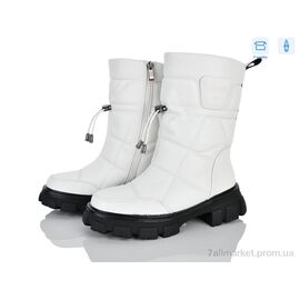 Черевики жіночі стильні Зима T02315-3 (8 пар р.36-41) "Захар-Gold" недорого оптом від прямого постачальника