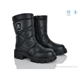 Черевики жіночі стильні Зима T02305-2 (8 пар р.36-41) "Захар-Gold" недорого оптом від прямого постачальника