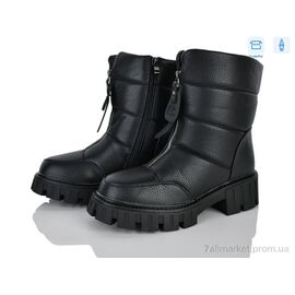 Черевики жіночі стильні Зима T02307-1 (8 пар р.36-41) "Захар-Gold" недорого оптом від прямого постачальника