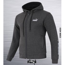 Кофта спортивна чоловіча 4555-5 l.grey р.S-2XL "REMAIN" недорого оптом від прямого постачальника