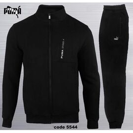 Костюм спортивний чоловічий AZ11-5544 black р.2XL-6XL "REMAIN" недорого оптом від прямого постачальника