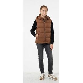 Фотография Жилетка детская на девочку 5709 brown р.12-15 "MALIBU" недорого оптом от прямого поставщика