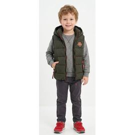 Фотография Жилетка детская на мальчика 5735 khaki р.2-5 "MALIBU" недорого оптом от прямого поставщика
