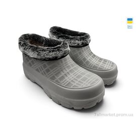 Фотография Галоши женские зима 607 сірий (8 пар р.36-41) "Rai shoes" недорого оптом от прямого поставщика