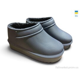Фотография Галоши женские зима 650(18) сірий (8 пар р.37-40) "Rai shoes" недорого оптом от прямого поставщика
