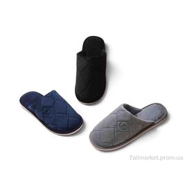Тапки чоловічі домашні Весна/осінь D379 mix (12 пар р.41-46) "Rai shoes" недорого оптом від прямого постачальника