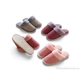 Тапки жіночі для будинку Весна/осінь E22 mix (12 пар р.36-41) "Rai shoes" недорого оптом від прямого постачальника
