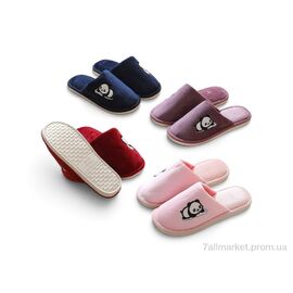 Тапки жіночі для будинку Весна/осінь E16 mix (12 пар р.36-41) "Rai shoes" недорого оптом від прямого постачальника