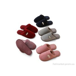 Тапки жіночі для будинку Весна/осінь L116 mix (12 пар р.36-41) "Rai shoes" недорого оптом від прямого постачальника