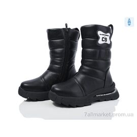 Черевики дитячі зручні Зима XF03-A2318-3A (8 пар р.32-37) "Xifa kids" недорого оптом від прямого постачальника