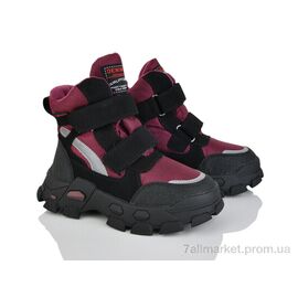 Черевики дитячі зручні Зима XF03-P2350-2S (8 пар р.28-32) "Xifa kids" недорого оптом від прямого постачальника