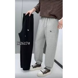 Фотография Штаны спортивные женские тёплые X2617 black р.31-36 "F.T.H" недорого оптом от прямого поставщика