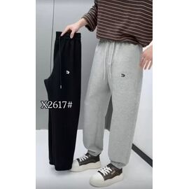 Фотография Штаны спортивные женские тёплые X2617 l.grey р.31-36 "F.T.H" недорого оптом от прямого поставщика