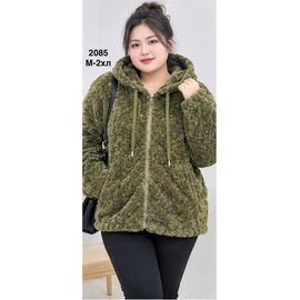 Кофта жіноча тепла 2085 green р.46-52 "WELL" недорого оптом від прямого постачальника