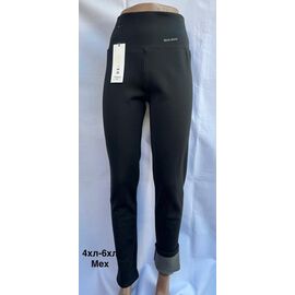 Лосини жіночі теплі 2948 black р.4XL-6XL "WELL" недорого оптом від прямого постачальника