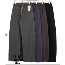 Штани жіночі утеплені 4111-7 mix р.3XL-6XL "WELL" недорого оптом від прямого постачальника