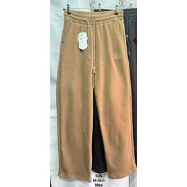 Фотография Штаны спортивные женские тёплые 535 beige р.M-3XL "WELL" недорого оптом от прямого поставщика
