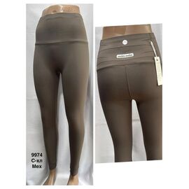 Лосини жіночі теплі 9974 beige р.S-XL "WELL" недорого оптом від прямого постачальника