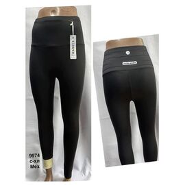 Лосини жіночі теплі 9974 black р.S-XL "WELL" недорого оптом від прямого постачальника