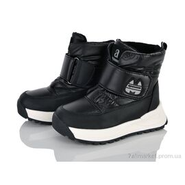 Дутики дитячі утеплені Зима ABD1542P-1 black (6 пар р.28-33) "Clibee-ShoSho" недорого оптом від прямого постачальника