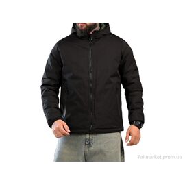 Фотография Куртка мужская Зима BL26-X156 black двостороння (5 шт. р.сетка M-3XL) "3033" недорого оптом от прямого поставщика