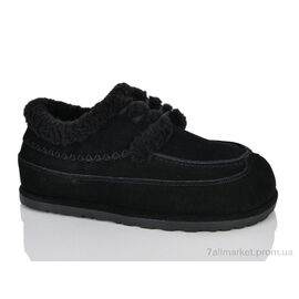 Туфлі жіночі стильні Зима V033-6 black (8 пар р.36-41) "DINO ALBAT" недорого оптом від прямого постачальника
