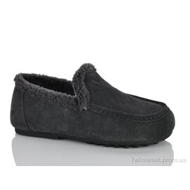 Туфлі жіночі стильні Зима V033-8 d.grey (8 пар р.36-41) "DINO ALBAT" недорого оптом від прямого постачальника