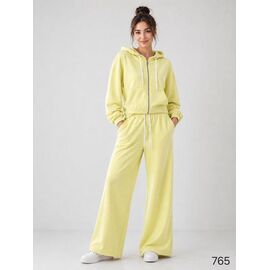 Костюм спортивний жіночий теплий 765 yellow р.40-54 "DORA" недорого оптом від прямого постачальника