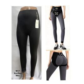 Лосини жіночі теплі W17 black р.2XS-2XL "WELL" недорого оптом від прямого постачальника