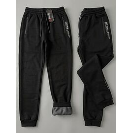 Фотография Штаны детские спортивные зимние на мальчика ZA3995 black р.13-16 "Zayka" недорого оптом от прямого поставщика