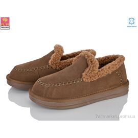 Туфлі жіночі стильні Зима GF2656 caramel (6 пар р.36-40) "PLPS-Nanachka" недорого оптом від прямого постачальника