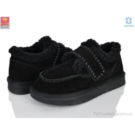Туфлі жіночі стильні Зима GF2645 black (6 пар р.36-40) "PLPS-Nanachka" недорого оптом від прямого постачальника