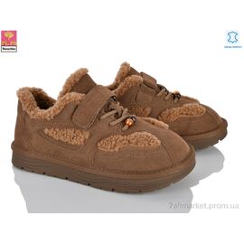 Фотография Кроссовки женские модные зима GF2643 caramel (6 пар р.36-40) "PLPS-Nanachka" недорого оптом от прямого поставщика