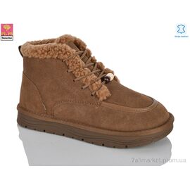 Черевики жіночі стильні Зима 2655 caramel (6 пар р.36-40) "PLPS-Nanachka" недорого оптом від прямого постачальника