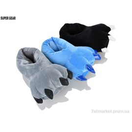 Фотография Тапки детские домашние зима G0323-01A mix (3 пар р.39-41) "Super Gear" недорого оптом от прямого поставщика