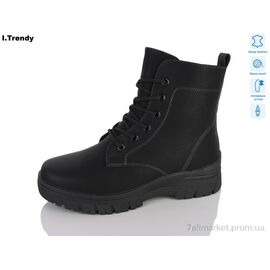 Черевики жіночі стильні Зима DH3875-1 (6 пар р.36-41) "Trendy" недорого оптом від прямого постачальника