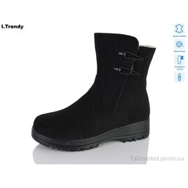 Черевики жіночі стильні Зима DH3320-11A (6 пар р.36-41) "Trendy" недорого оптом від прямого постачальника