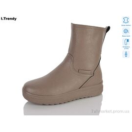Черевики жіночі стильні Зима DH3936-3 (6 пар р.36-41) "Trendy" недорого оптом від прямого постачальника