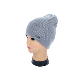 Шапка жіноча IV002-11 grey р.54-60 "Angelica" недорого оптом від прямого постачальника
