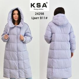 Куртка жіноча зимова 24298-B11 lilac р.42-50 "DKNSEL" недорого оптом від прямого постачальника