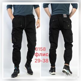 Джинси чоловічі 8158 black р.29-38 "Fangsida" недорого оптом від прямого постачальника