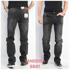 Джинси чоловічі 8841 grey р.31-38 "Fangsida" недорого оптом від прямого постачальника