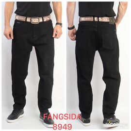 Джинси чоловічі 8949 black р.28-34 "Fangsida" недорого оптом від прямого постачальника
